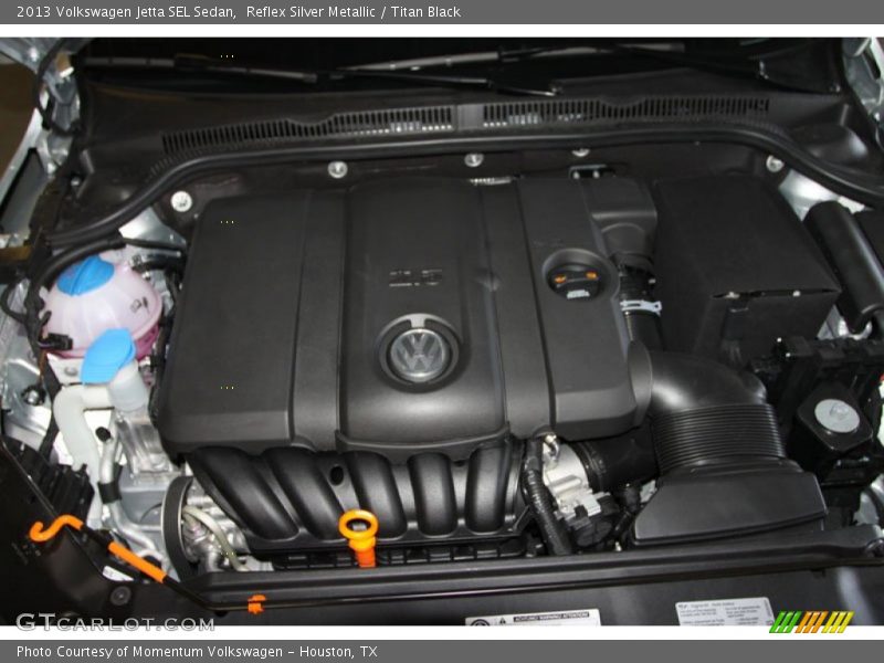Reflex Silver Metallic / Titan Black 2013 Volkswagen Jetta SEL Sedan