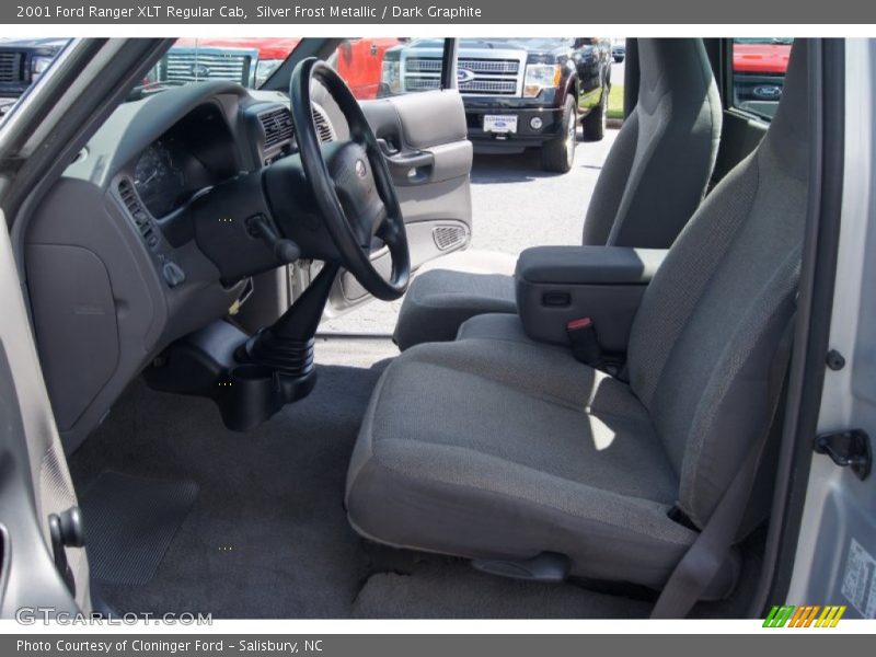Front Seat of 2001 Ranger XLT Regular Cab