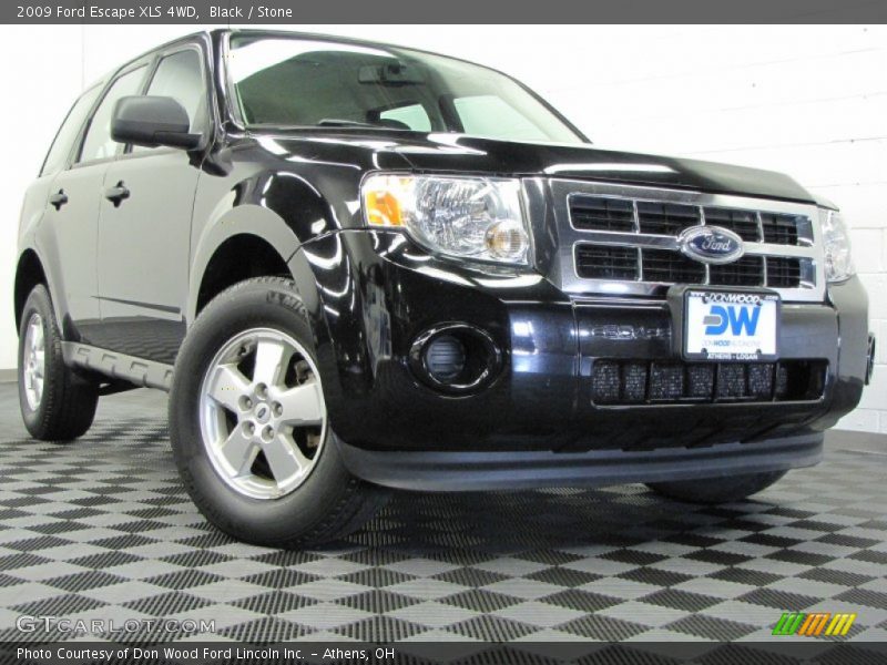 Black / Stone 2009 Ford Escape XLS 4WD