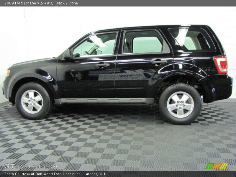 Black / Stone 2009 Ford Escape XLS 4WD