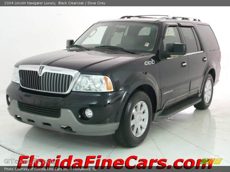 Black Clearcoat / Dove Grey 2004 Lincoln Navigator Luxury