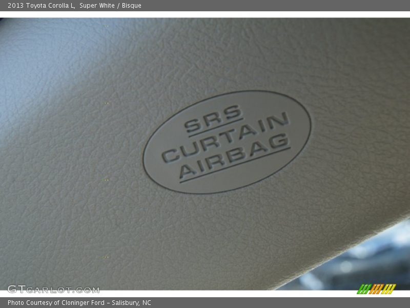 Super White / Bisque 2013 Toyota Corolla L