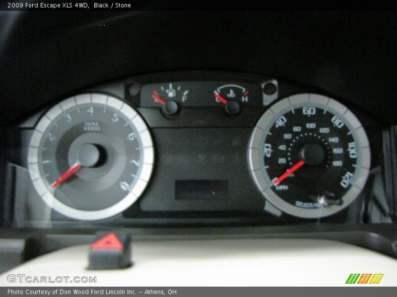 Black / Stone 2009 Ford Escape XLS 4WD