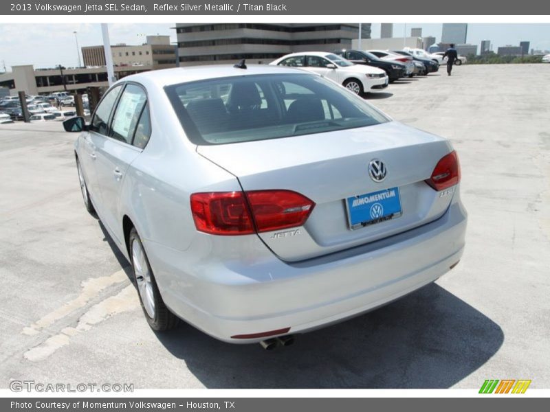Reflex Silver Metallic / Titan Black 2013 Volkswagen Jetta SEL Sedan