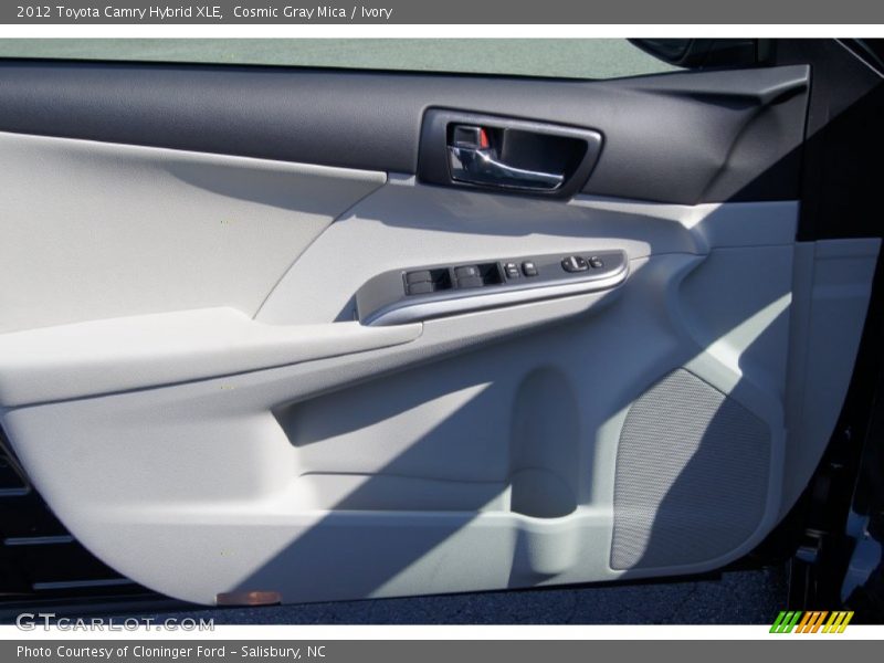 Cosmic Gray Mica / Ivory 2012 Toyota Camry Hybrid XLE