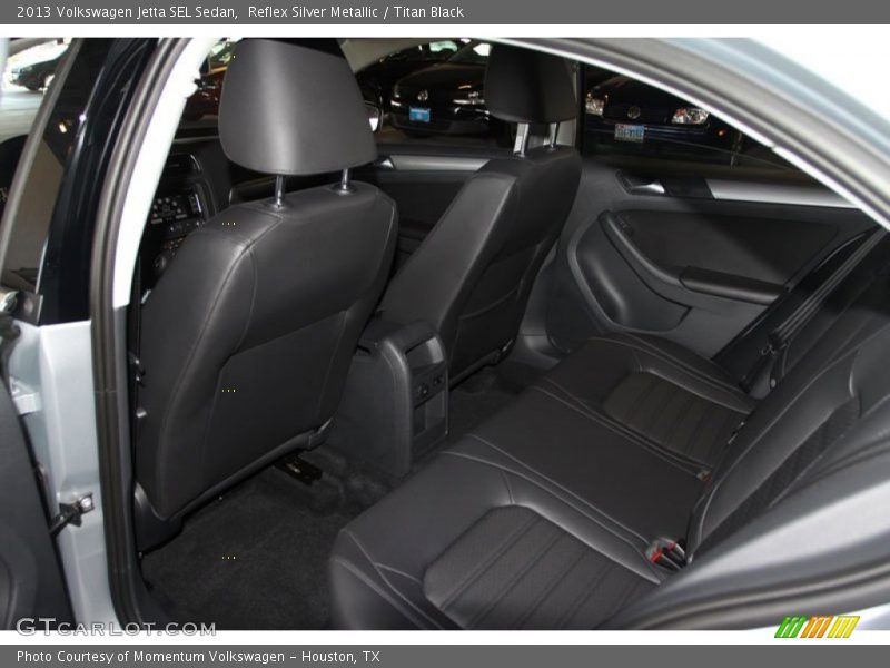 Reflex Silver Metallic / Titan Black 2013 Volkswagen Jetta SEL Sedan
