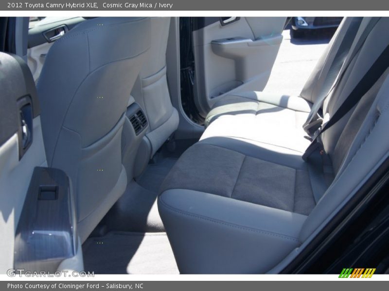 Cosmic Gray Mica / Ivory 2012 Toyota Camry Hybrid XLE