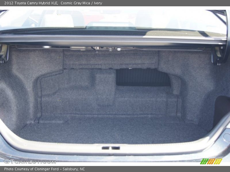Cosmic Gray Mica / Ivory 2012 Toyota Camry Hybrid XLE