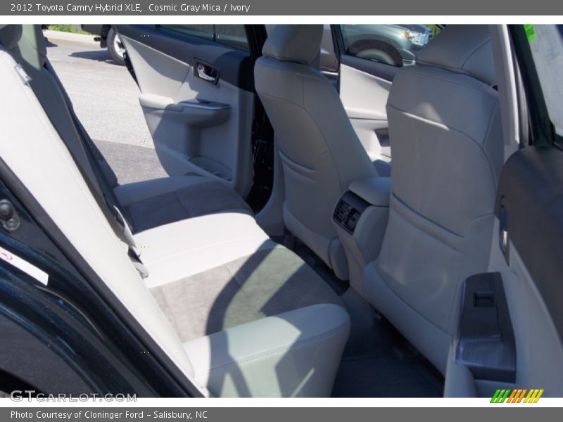 Cosmic Gray Mica / Ivory 2012 Toyota Camry Hybrid XLE