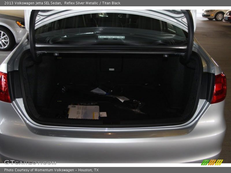 Reflex Silver Metallic / Titan Black 2013 Volkswagen Jetta SEL Sedan