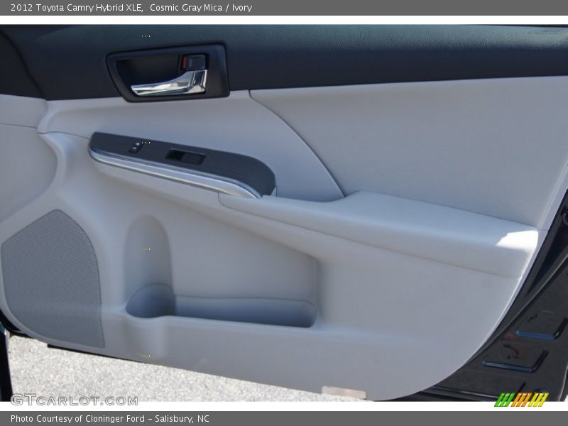 Cosmic Gray Mica / Ivory 2012 Toyota Camry Hybrid XLE