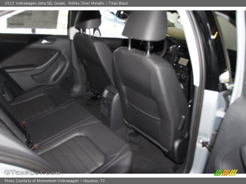 Reflex Silver Metallic / Titan Black 2013 Volkswagen Jetta SEL Sedan