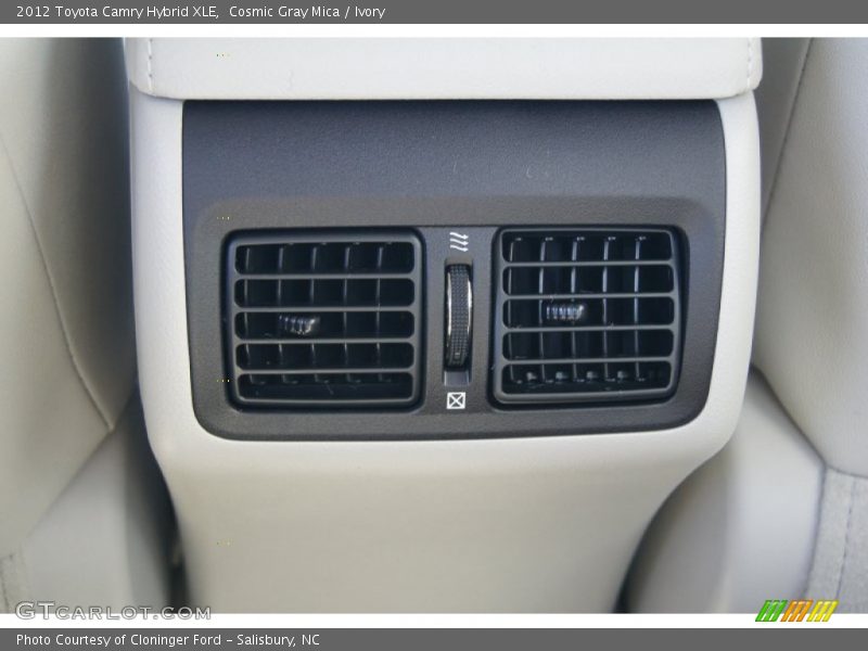 Cosmic Gray Mica / Ivory 2012 Toyota Camry Hybrid XLE