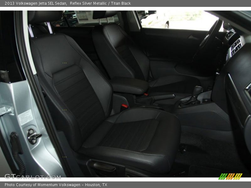 Reflex Silver Metallic / Titan Black 2013 Volkswagen Jetta SEL Sedan