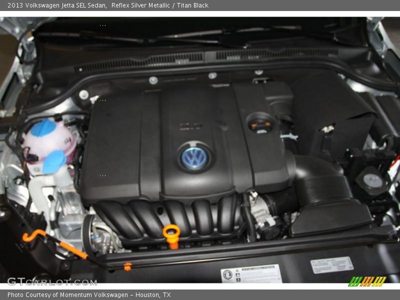 Reflex Silver Metallic / Titan Black 2013 Volkswagen Jetta SEL Sedan