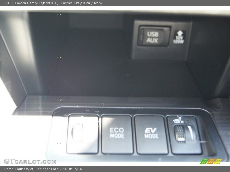 Cosmic Gray Mica / Ivory 2012 Toyota Camry Hybrid XLE