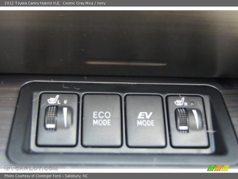 Cosmic Gray Mica / Ivory 2012 Toyota Camry Hybrid XLE