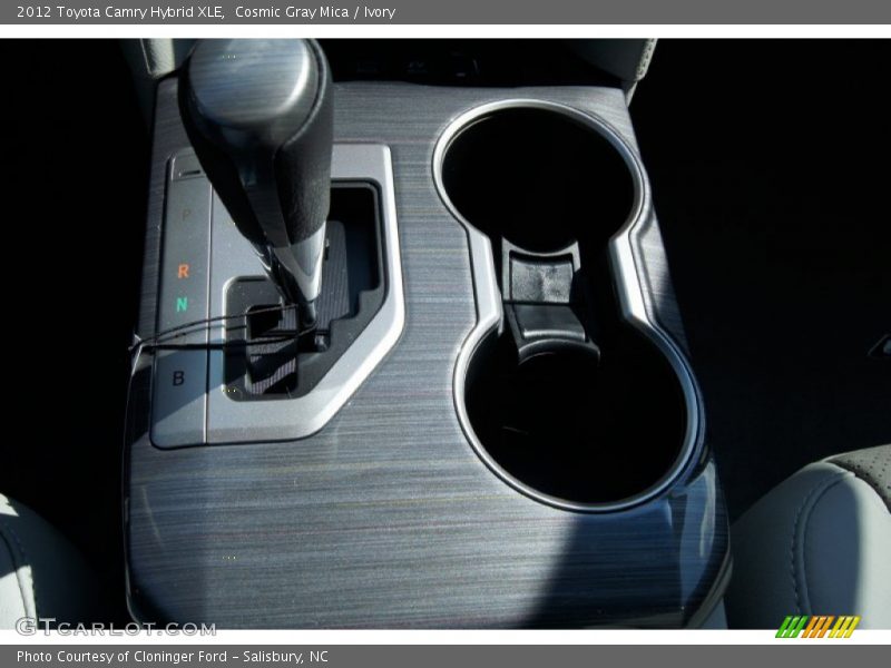 Cosmic Gray Mica / Ivory 2012 Toyota Camry Hybrid XLE