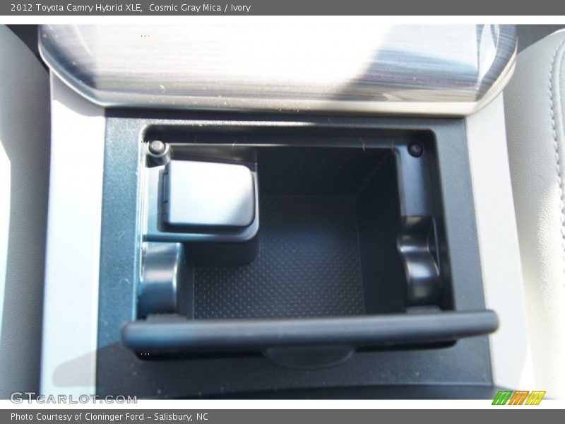 Cosmic Gray Mica / Ivory 2012 Toyota Camry Hybrid XLE