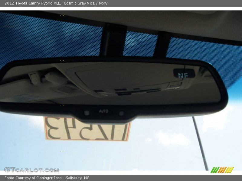 Cosmic Gray Mica / Ivory 2012 Toyota Camry Hybrid XLE