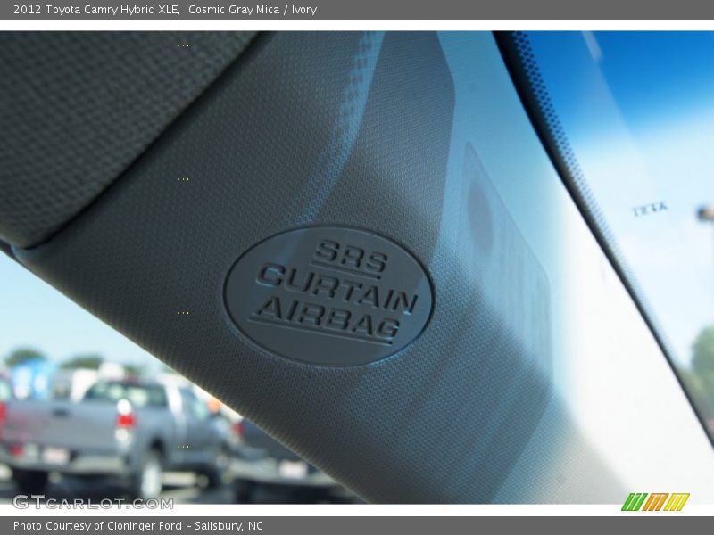 Cosmic Gray Mica / Ivory 2012 Toyota Camry Hybrid XLE