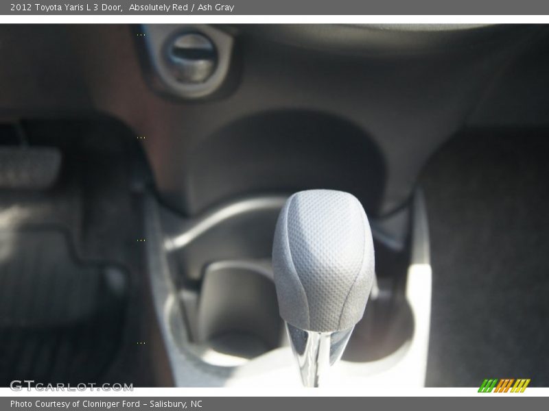 Absolutely Red / Ash Gray 2012 Toyota Yaris L 3 Door