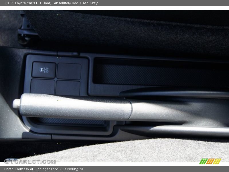 Absolutely Red / Ash Gray 2012 Toyota Yaris L 3 Door