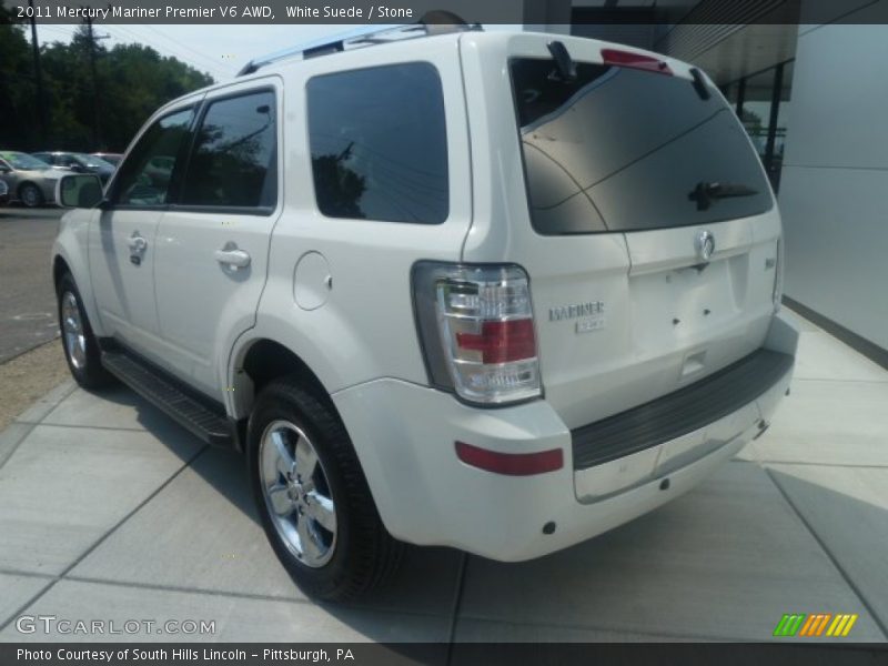 White Suede / Stone 2011 Mercury Mariner Premier V6 AWD