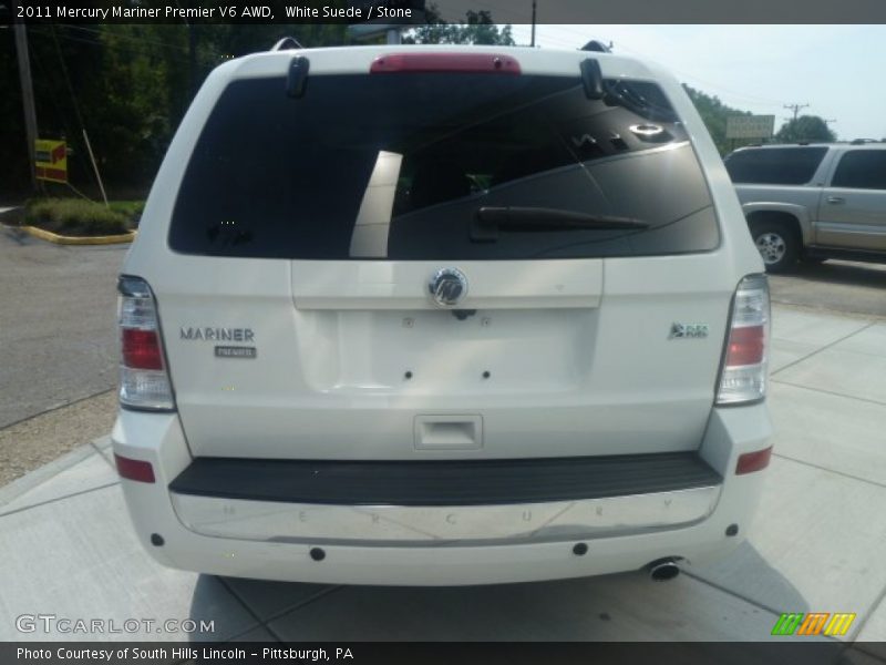 White Suede / Stone 2011 Mercury Mariner Premier V6 AWD