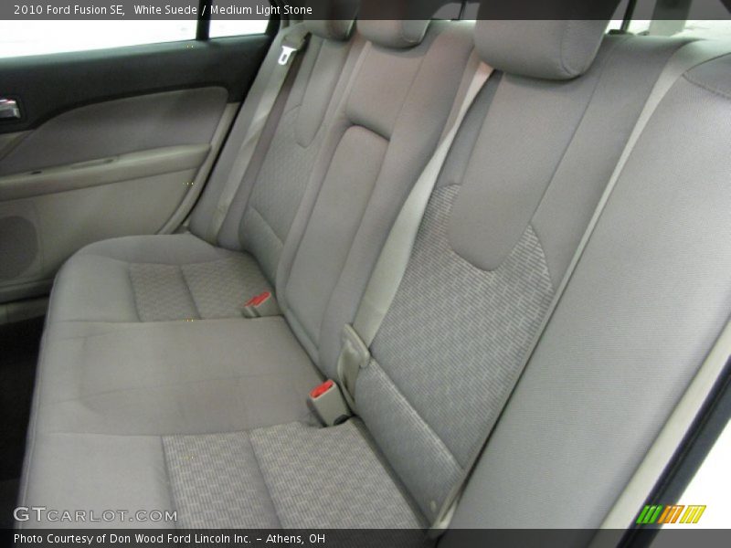 White Suede / Medium Light Stone 2010 Ford Fusion SE