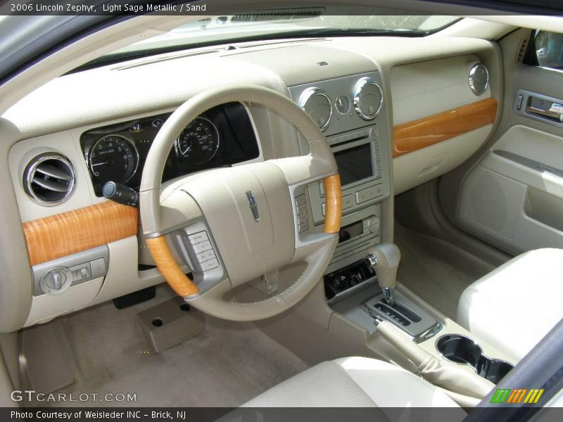 Light Sage Metallic / Sand 2006 Lincoln Zephyr
