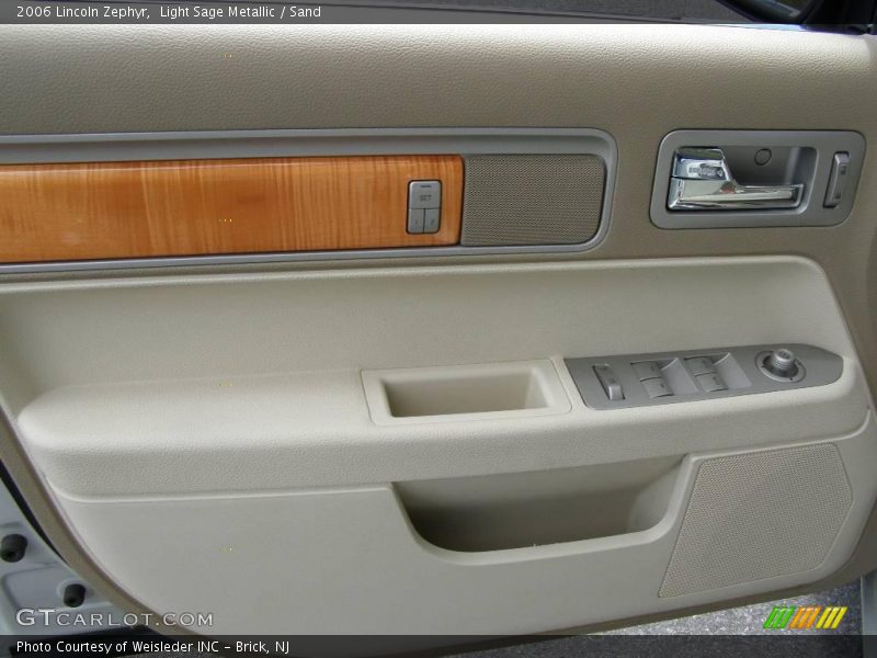 Light Sage Metallic / Sand 2006 Lincoln Zephyr