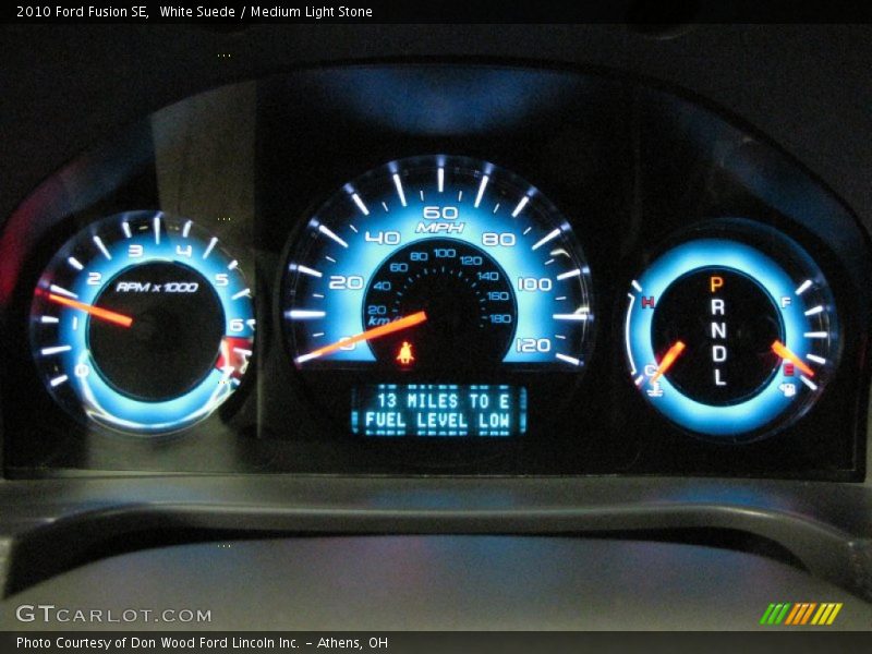 White Suede / Medium Light Stone 2010 Ford Fusion SE