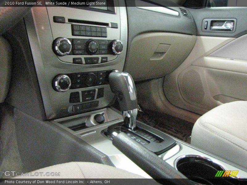 White Suede / Medium Light Stone 2010 Ford Fusion SE
