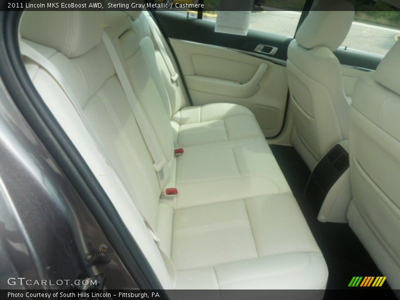 Sterling Gray Metallic / Cashmere 2011 Lincoln MKS EcoBoost AWD