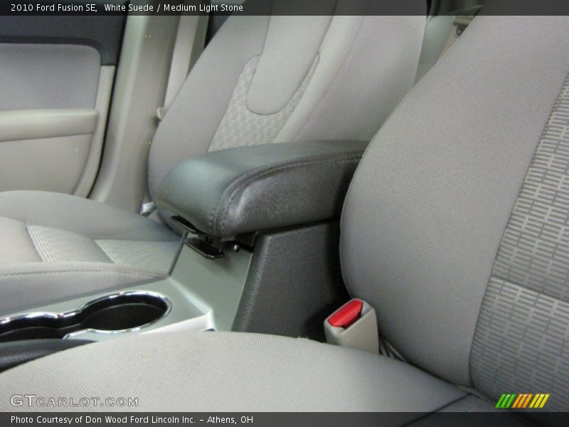White Suede / Medium Light Stone 2010 Ford Fusion SE
