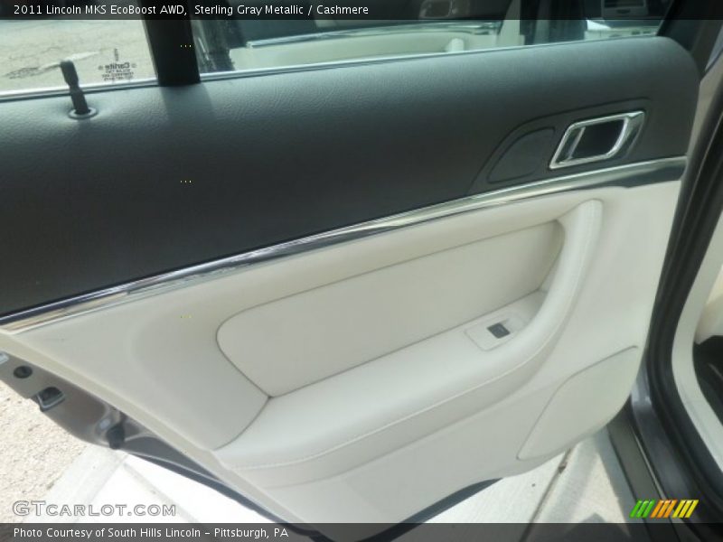 Sterling Gray Metallic / Cashmere 2011 Lincoln MKS EcoBoost AWD