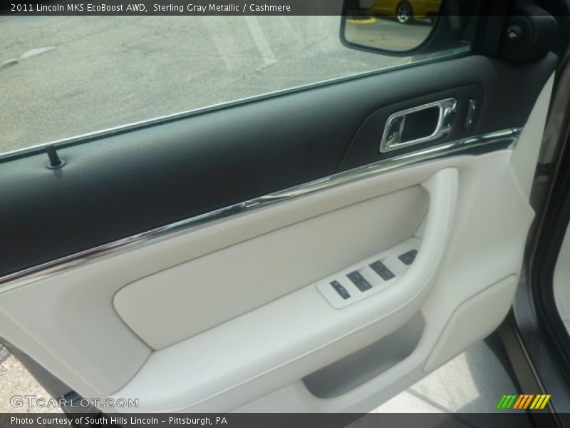 Sterling Gray Metallic / Cashmere 2011 Lincoln MKS EcoBoost AWD