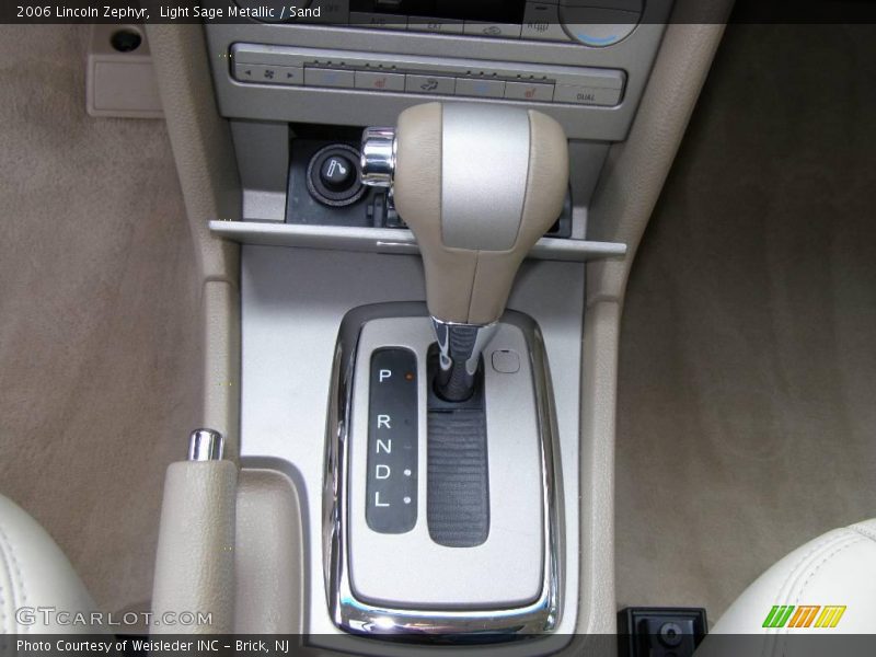 Light Sage Metallic / Sand 2006 Lincoln Zephyr