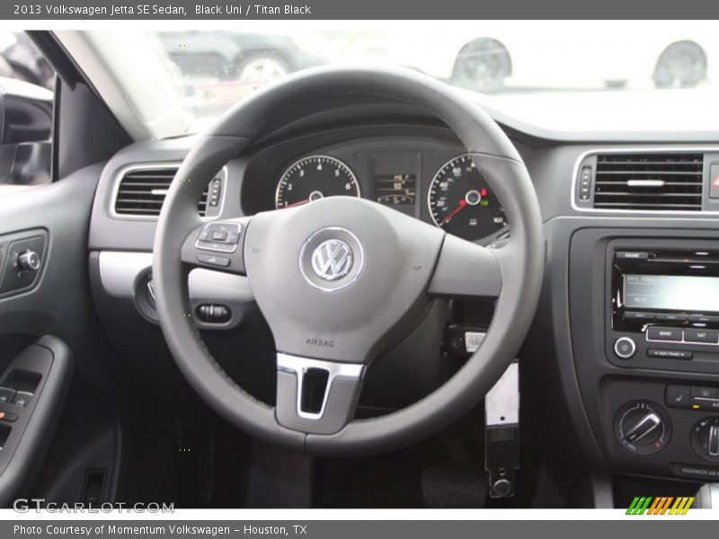 Black Uni / Titan Black 2013 Volkswagen Jetta SE Sedan