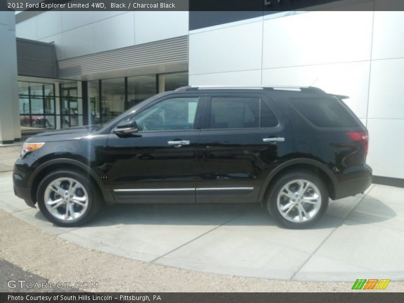 Black / Charcoal Black 2012 Ford Explorer Limited 4WD