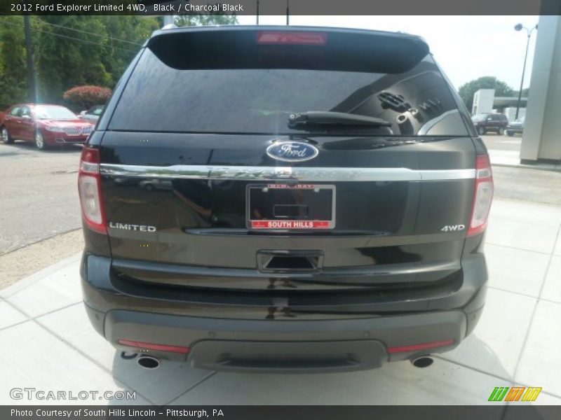 Black / Charcoal Black 2012 Ford Explorer Limited 4WD
