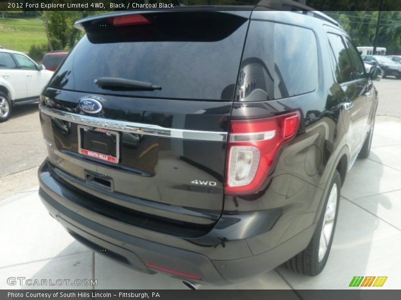 Black / Charcoal Black 2012 Ford Explorer Limited 4WD