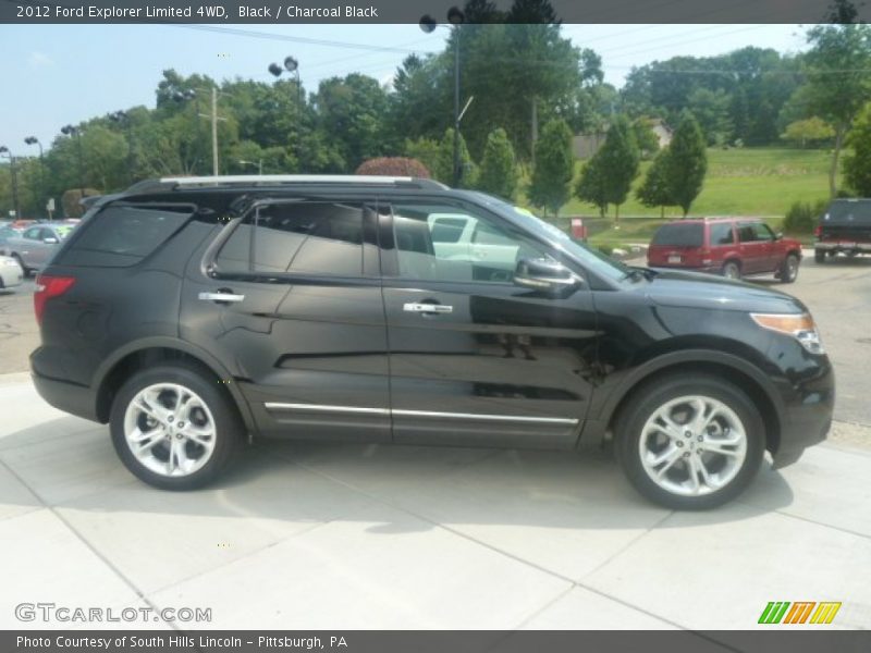 Black / Charcoal Black 2012 Ford Explorer Limited 4WD