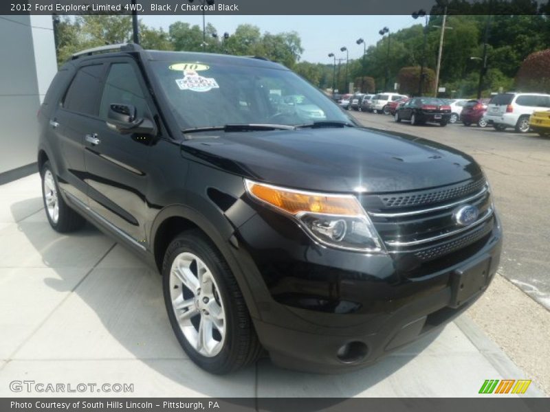 Black / Charcoal Black 2012 Ford Explorer Limited 4WD