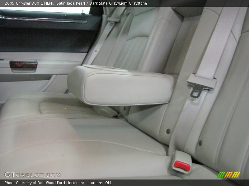 Satin Jade Pearl / Dark Slate Gray/Light Graystone 2005 Chrysler 300 C HEMI