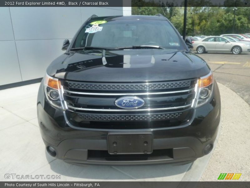 Black / Charcoal Black 2012 Ford Explorer Limited 4WD