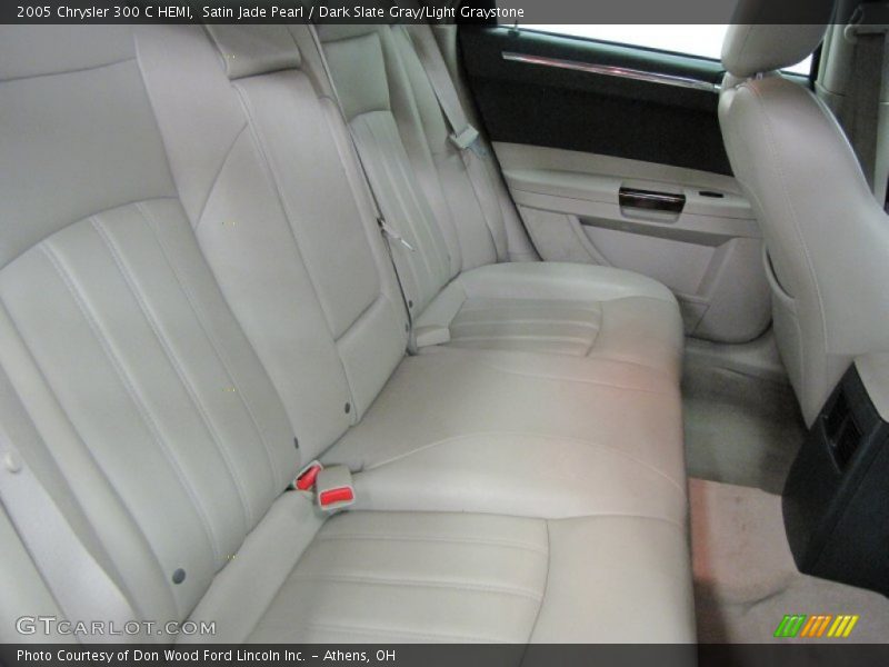 Satin Jade Pearl / Dark Slate Gray/Light Graystone 2005 Chrysler 300 C HEMI