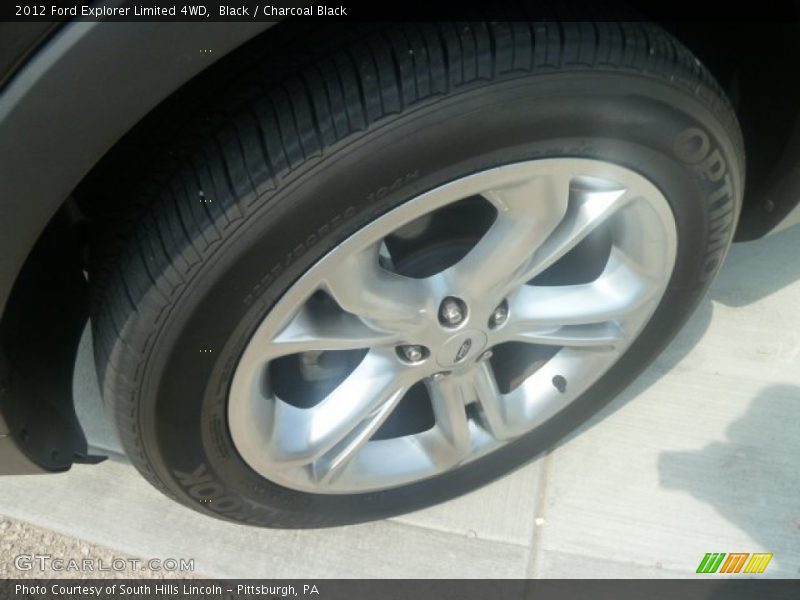Black / Charcoal Black 2012 Ford Explorer Limited 4WD