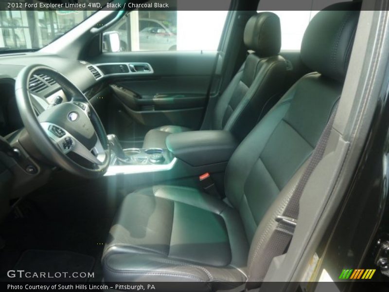 Black / Charcoal Black 2012 Ford Explorer Limited 4WD